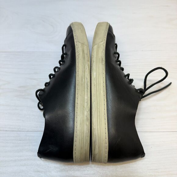 Vince Collins Sneakers Men Size 13 Black Leather Lace Up Low Top Comfort Walking main image 5